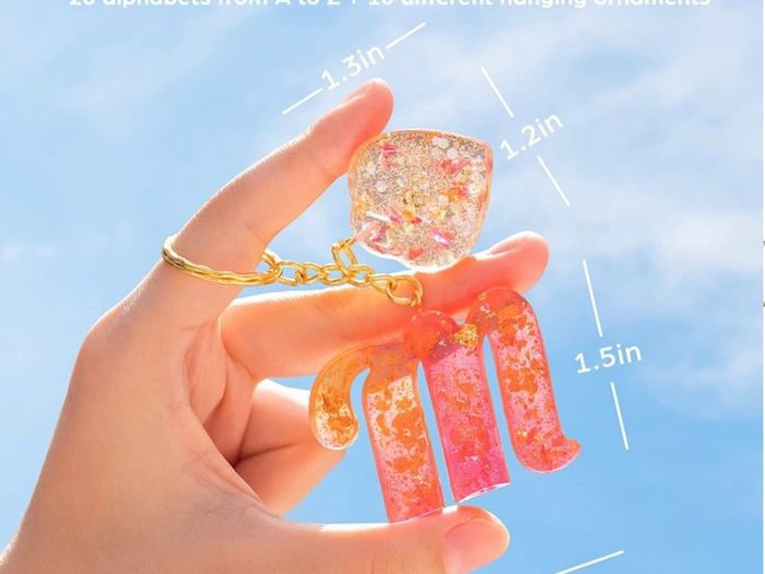 182Pcs Silicone Alphabet Resin Molds Kit, Letter Silicone Mould for Crafts Epoxy Resin Casting Molds Keychain Making Set, DIY Letter Keychain Pendant Hanging Ornaments Jewelry Resin Moulds (FREE POSTAGE)