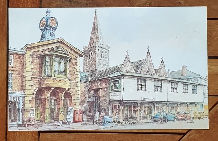 UK Places on Postcards - Drawings & Paintings