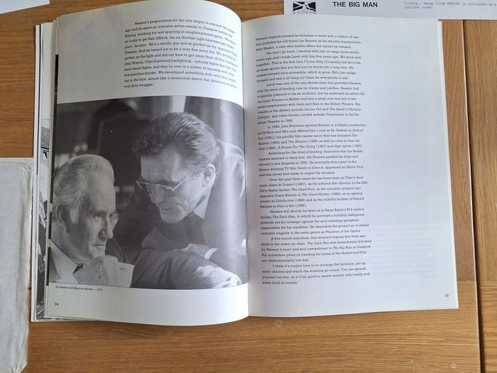 THE BIG MAN Press Kit Liam Neeson, Billy Connolly