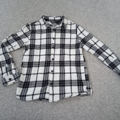 Checkered Girls Shirt Top