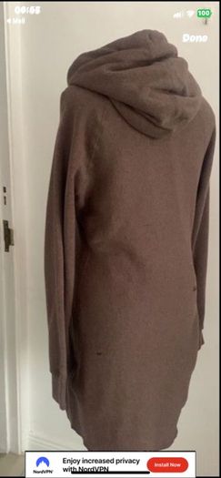 dress Bnwt H&M hooded dress size medium