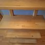 Rare IKEA VARDE Solid Beech Wall Shelving Unit Image 2
