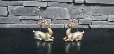 Deer photo or name tag holder