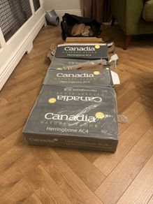 Canadia Stade Oak Herringbone AC4 laminate Flooring
