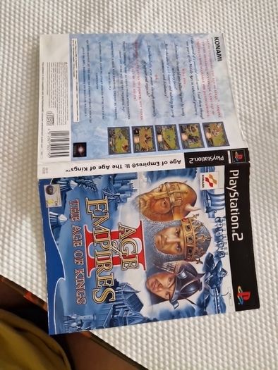 Age of Empires II 2 The Age of Kings PlayStation2 Ps2 Games Original