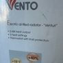 Vento electric oil filled radiator Image 3