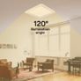 8K Smart LED Ceiling Light Celeste, Square Design, Bluetooth Speaker, RGBIC + CCT Image 9