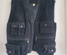 leather waistcoat mens