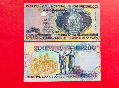 Vanuatu  200 Vatu. 1995  Pick  8b  ( Uncirculated )