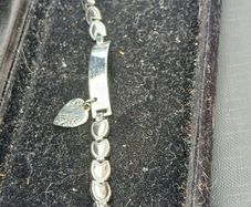 Beautiful Preloved Hearts Bracelet