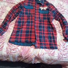 Disney marvel captain America flannel shacket