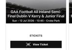 Dublin vs Kerry