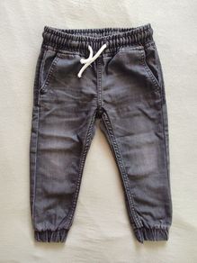 Size 2-3Y (98 cm) black denim joggers boys