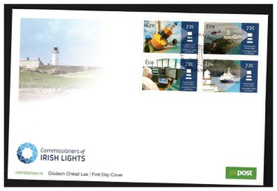 2016 Ireland Commissioner of Irish Lights Commemorative Stamps An Post First Day Cover (FDC)