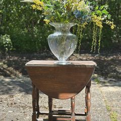 Drop Leaf Oak Table