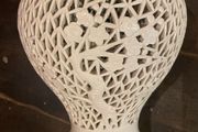 Oriental Blanc de Chine reticulated Vase