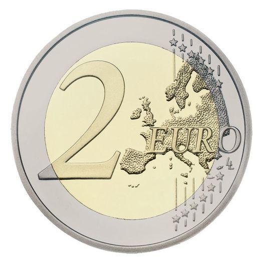 San Marino 2 Euro National Regular Coin 2026. Uncirculated.