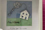 Handmade framed 'NEW HOME' Mosaic