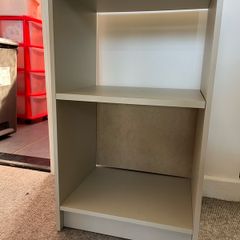 Woden shelves unit