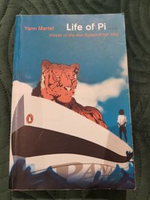 Life of Pi book by Yann Mattel
