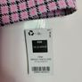 Girls Pink Check Dress Image 2