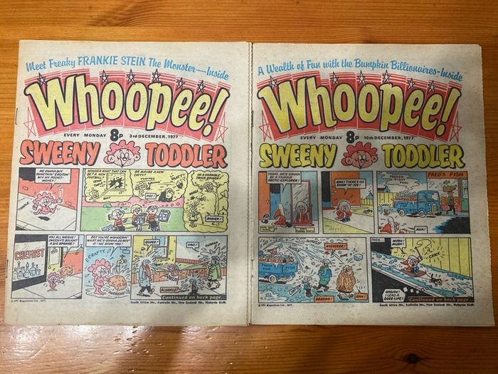 Comics: 'Whoopee!' comics 1977 (15 numbers)