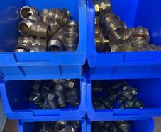 Plumbing fittings.