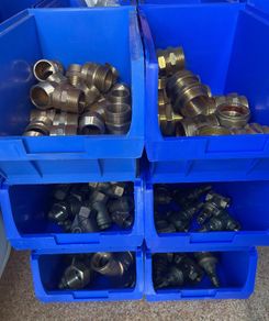 Plumbing fittings.