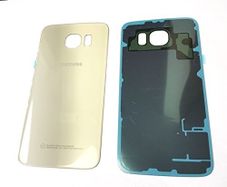 Back Cover Replacement for Samsung Galaxy S6 Edge Gold-#190927