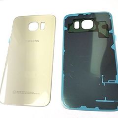 Back Cover Replacement for Samsung Galaxy S6 Edge Gold-#190927