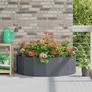 Planter Anthracite 120 x 60 x 35 cm Steel Image 2