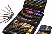 Coloured Pencils for Adults, 96pcs Art Kit with Drawing Pencils in Big Pencil Case Zip-Up Set Easy to Store and Protect