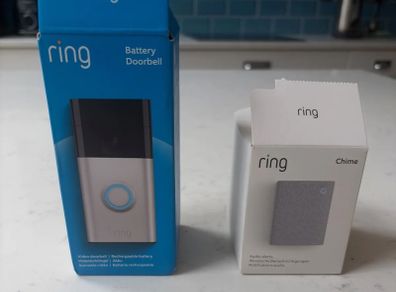 Ring Doorbell & Chime -- never used!