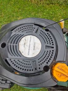 petrol push lawnmower