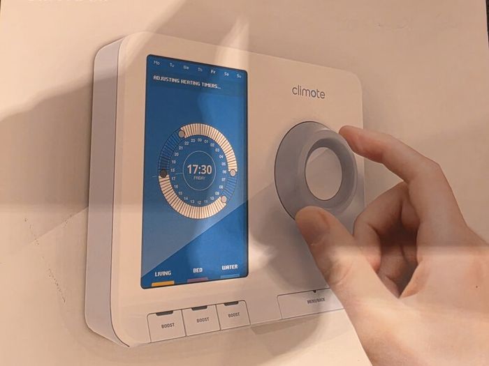 Climote Remote Heating Controller + 2 wireless thermostats