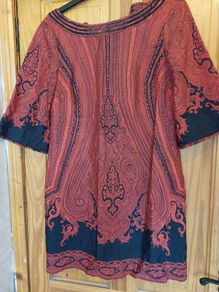 Monsoon vintage retro top size 12 (free postage)