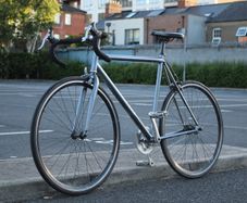 Silver single speed