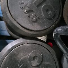 SET OF 47.5kg dumbbells