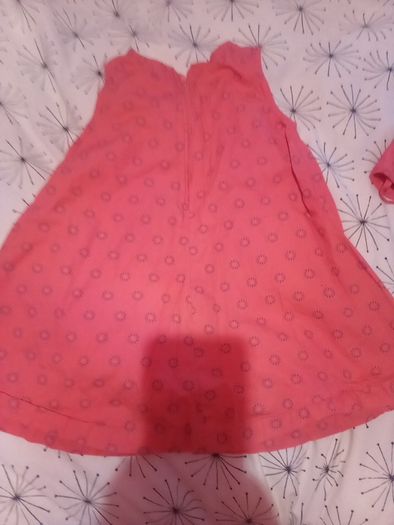 name it peach dress and matching hat