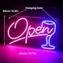FREE EXPRESS SHIPPING Open Neon Sign Bar Neon Signs LED Neon Light for Wall Decoration USB Beer Neon for Home Bedroom Drinking Bar Club Wedding Birthday Party Decoration Image 4