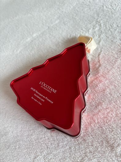 Loccitane Christmas Tree Tin