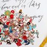 100Pcs Wholesale Bulk Lots Jewelry Making Charms Assorted Gold Plated Enamel Pendants for DIY Necklace Bracelet Earring Craft Supplies Image 3