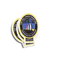 Tall Ships 2005 Waterford Glossy Sticker 3-Pack