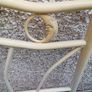 Metal single bed head frame. Image 4