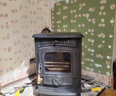 Olymberyl 5KW stove + flue