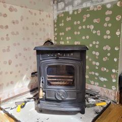 Olymberyl 5KW stove + flue