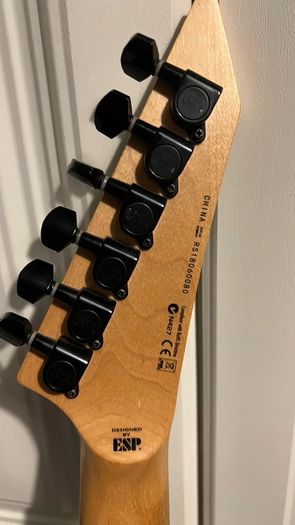 ESP LTD KH-202 Kirk Hammett Signature - Black