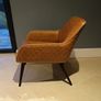 Faux leather armchair Image 3