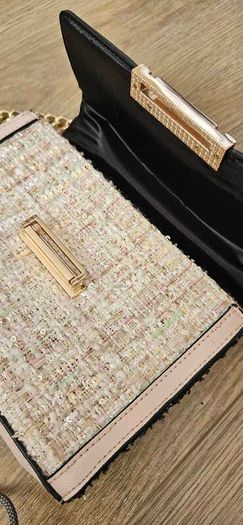 River island Tweed Small crossbody bag