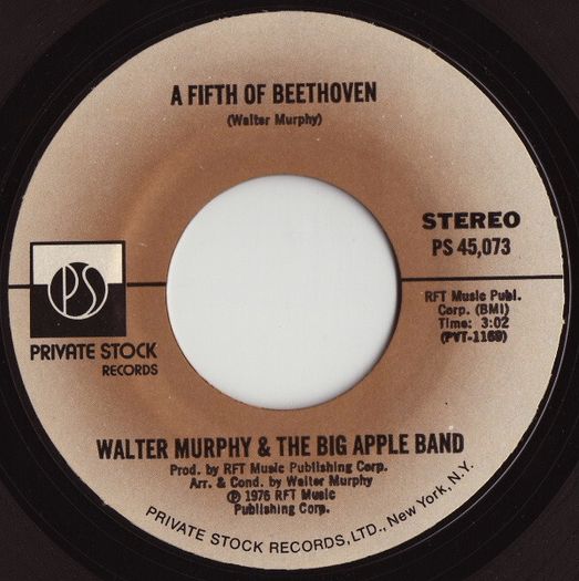 A Fifth of Beethoven The Big Apple Band Single